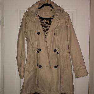 Laundry, by Shelli Segal - Tan/Cream rain jacket